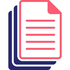 Obraz premium Document Icon