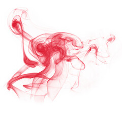 smoke, puffs of smoke on a transparent background