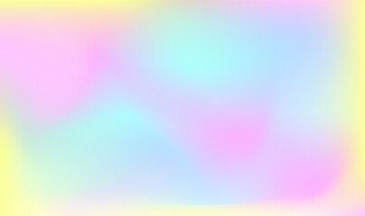 Obraz premium Holographic abstract background. Stylish holographic backdrop with gradient mesh