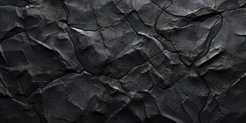 A detailed shot showcasing the textures and details of a rock wall up close.
