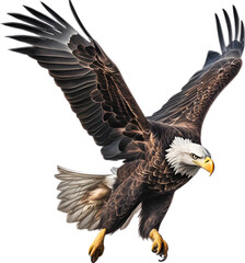 Bald eagle, Close-up colored-pencil sketch of a Bald eagle.