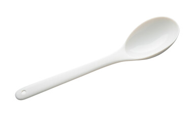 Silver Spoon Set for Enhancing Your Dining Experience with Tableware on a White or Clear Surface PNG Transparent Background.