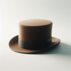  top hat on white background