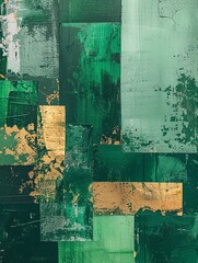 Emerald Isle Essence: St. Patrick's Day Collage

