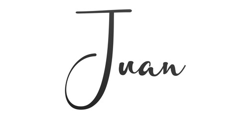 Juan - black color - name written - ideal for websites,, presentations, greetings, banners, cards, books, t-shirt, sweatshirt, prints, cricut, silhouette, sublimation

Lingua parole chiave: Italiano - obrazy, fototapety, plakaty