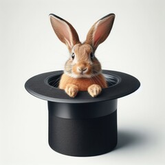 rabbit in a hat  magic focus show