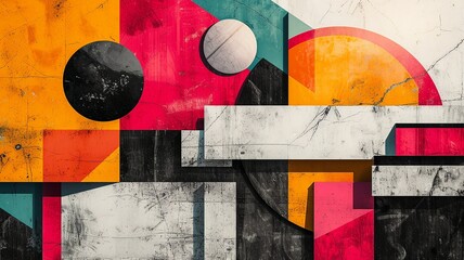 Dynamic Contrast: Abstract Shapes & Geometric Angles

