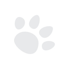 Cute cat paw print. Black, white cutie cat paw black and white colors. Sticker, wall art, background, kids room decoration. Cat cute face, portrait, kitten, pretty, cat, paw ,trail,pet, step