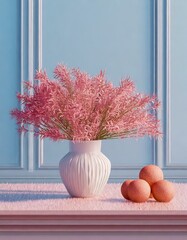 Still life of dried flowers 