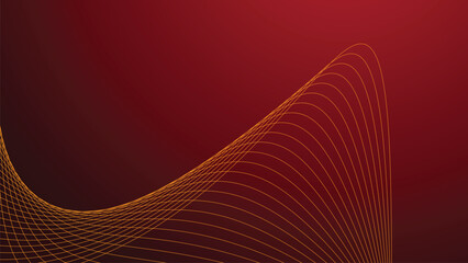 Red gradient with line background wallpaper vector image for backdrop or presentation