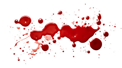 blood drop on white background png image