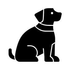 Dog and cat line icon. Pet, family, wool, breed, paws, tail, barking, purring, guard, watchdog, guide, courtship, care, training. Vector icon in line, black and colorful style on white background