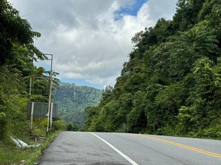 road in the mountains