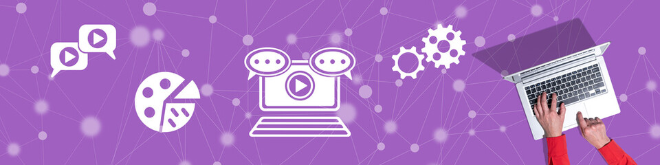 Concept of video marketing