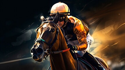 Racing Horse