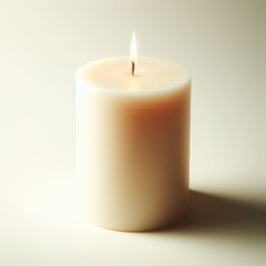 Fototapeta na wymiar Aromatic candle and flowers