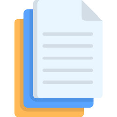 Fototapeta premium Document Icon
