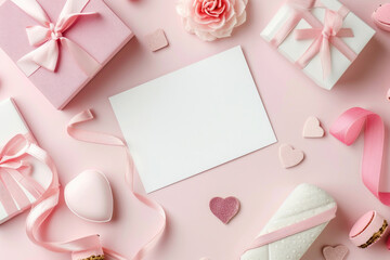 Design a modern Valentine's Day photo card with a minimalist aesthetic