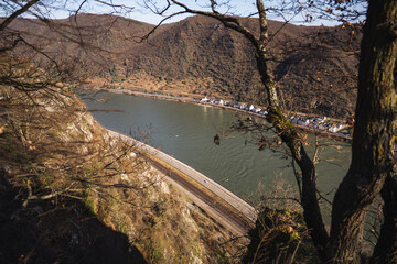 Rheinburgenweg Hirzenach, Februar 2024