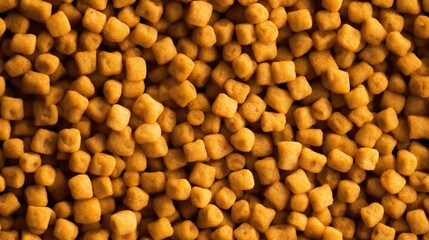 a pattern of dog food Puffs, background style_.jpg