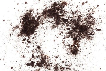 Obraz premium Black abstract sands wave explode background high speed shutter