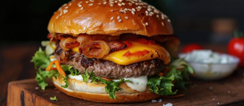 Renowned wet burger from Turkey, found in Gebze.