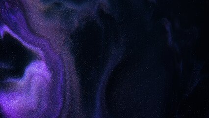 Cosmic Liquid Abstract Background Purple