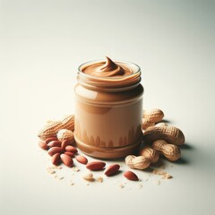 jar of peanut chocolate butter