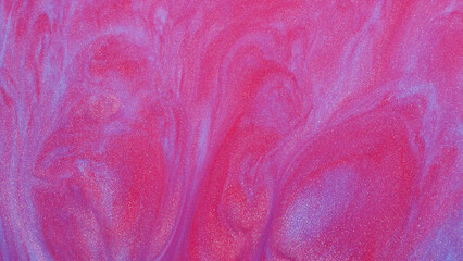 Pink Pearlescent Abstract Background Liquid