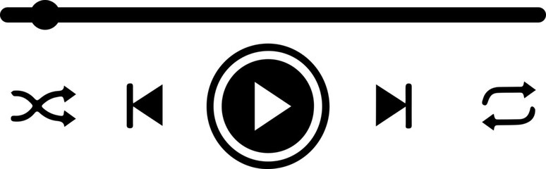 Song music player svg