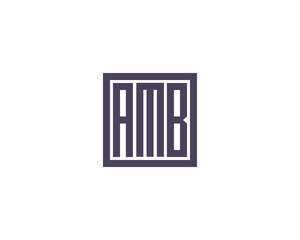 AMB Logo design vector template