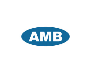 AMB Logo design vector template