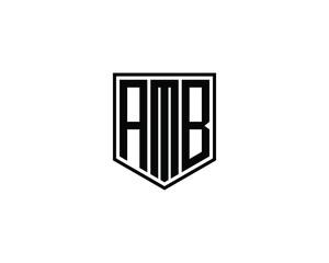 AMB Logo design vector template