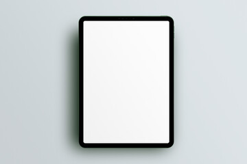 Smart phone tablet LCD monitor personal computer isolated app template. Blank telephone pad screen mockup frame display to showcase website design project or application. - obrazy, fototapety, plakaty