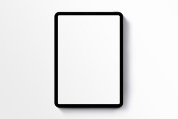 Smart phone tablet LCD monitor personal computer isolated app template. Blank telephone pad screen mockup frame display to showcase website design project or application. © Print