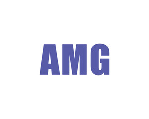 AMG Logo design vector template