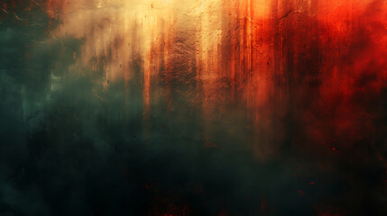 abstract vintage with overlay texture, spotlight, fire