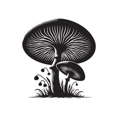 Mushroom icon vector illustration