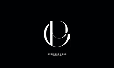 GP, PG, G, P, Abstract Letters Logo Monogram