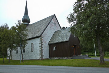 Bodin church at Bodo in Nordland county, Norway, Europe
