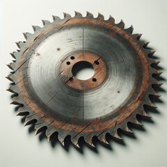 rustic circular saw blade
