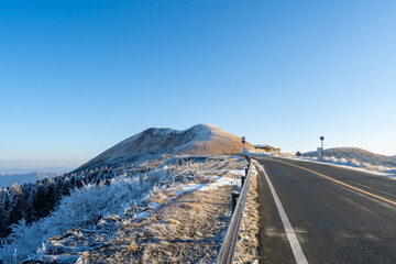 阿蘇山　草千里ヶ浜からの風景