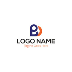 BD Letter Logo Design