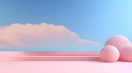 Soft rendered empty space with an empty canvas for creativity , soft rendered, empty space, creativity