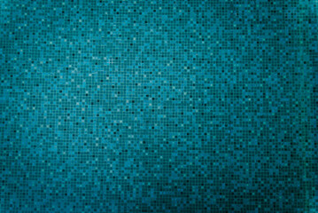 Mosaic of the underwater pool. Photo of underwater swimming pool background. Top view.
