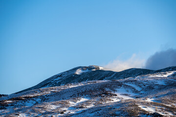 Fototapeta premium 阿蘇山からの風景