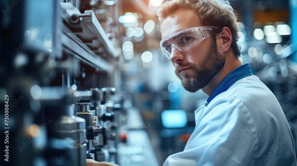 Leinwandbilder engineer are developing the latest smart devices to improve production efficiency. generative ai.