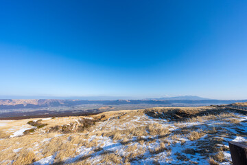 阿蘇山からの風景
