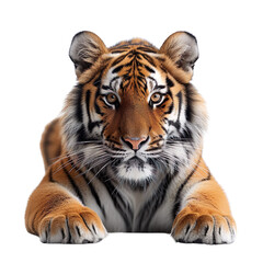 Obraz premium tiger isolated on white