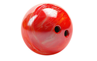 Classic Bowling on Transparent Background, PNG, Generative Ai